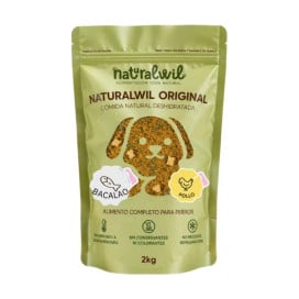 NaturalWil Comida Deshidratada de Pollo y Bacalao para Perro Dietas Veterinarias para Perros Patitas&co