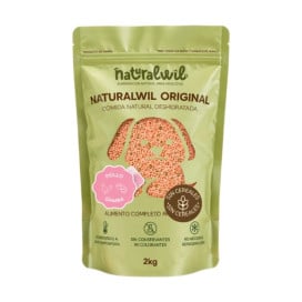 NaturalWil Comida Deshidratada de Pollo y Gambas para Perro Comida Deshidratada para Perro Patitas&co