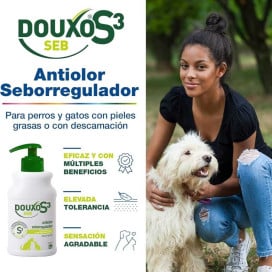 Douxo S3 SEB Champú para Perro y Gato Champús para Perros Patitas&co