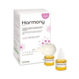 Harmony Pets Difusor Relajante con Recambio para Perros y Gatos Feromonas y Relajantes para Gatos Patitas&co