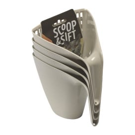 Moderna Scoop Pala para Arena de Gatos Gris Pala arenero gato Patitas&co
