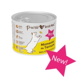 Puromenu Lata de Pollo Bio (Momento de Ternura) para Gato Comida húmeda para gatos Patitas&co