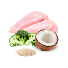 Puromenu Lata de Pollo Bio (Momento de Ternura) para Gato Comida húmeda para gatos Patitas&co