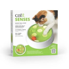 Catit Juguete Interactivo Bouncy Ball Dome 2.0 para Gato Juguetes para gatos Patitas&co