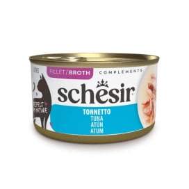 Schesir Lata de Atún en Salsa para Gato Comida húmeda para gatos Patitas&co