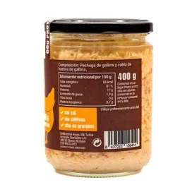 Weso Pechuga de Gallina en Caldo 400g Caldo para Perros Patitas&co