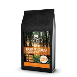 Instinto pollo de corral Pienso Natural Perros Pienso Natural para Perros Patitas&co