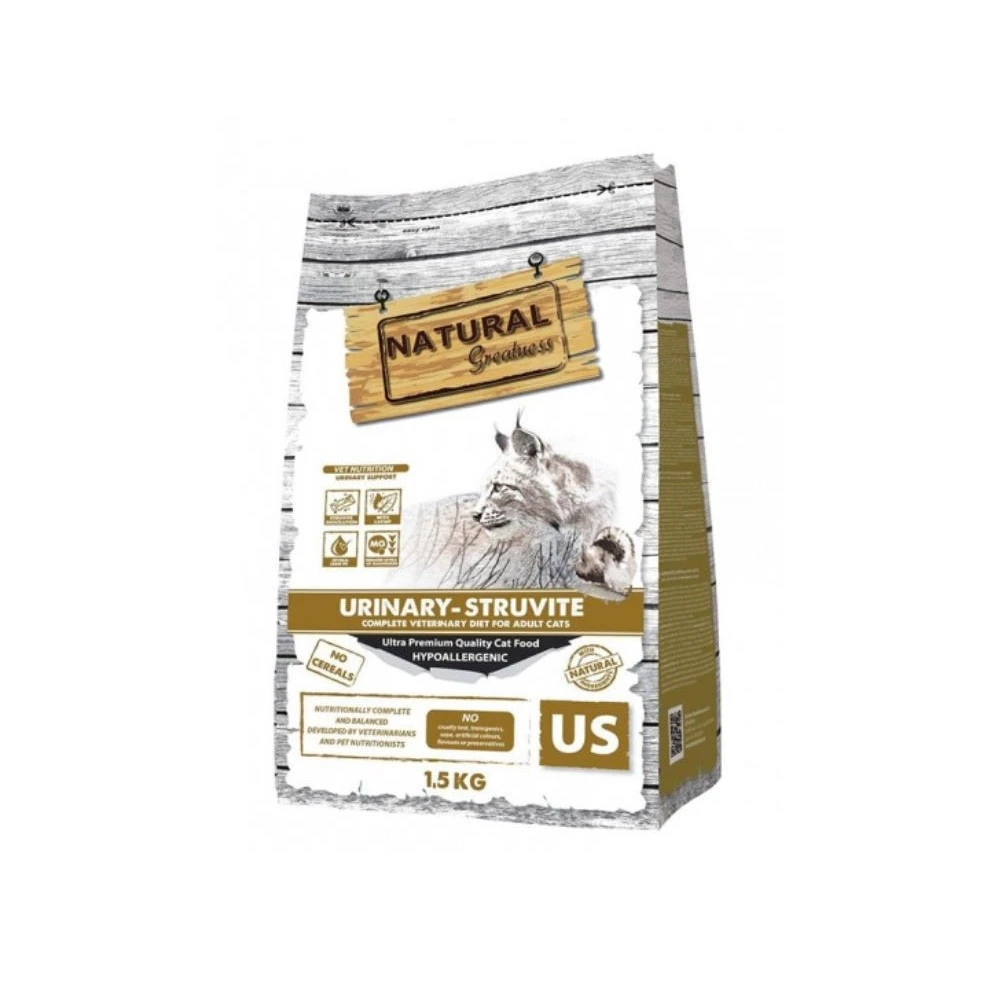 Natural Greatness Urinary Struvite Pienso Natural Gatos Pienso para gatos Patitas&co