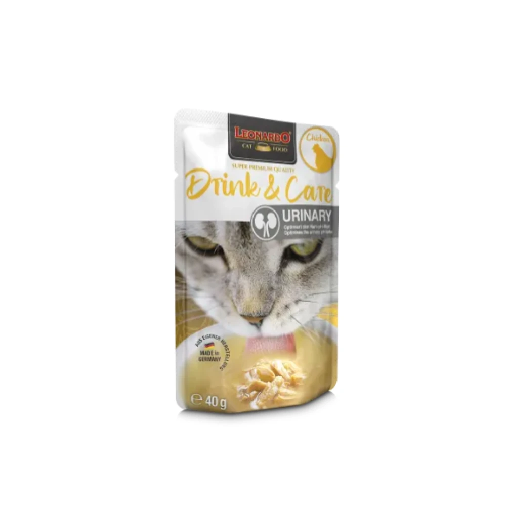 Leonardo Drink Caldo Pollo Urinary Care Gato Caldos Patitas&co