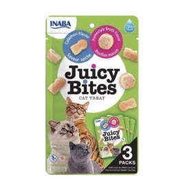 Inaba Juicy Bites Snacks Húmedos Calamari Caldo Casero Snacks Patitas&co