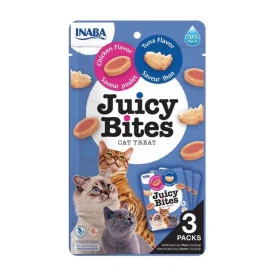 Inaba Juicy Bites Chuches de Pollo y Atún para Gatos