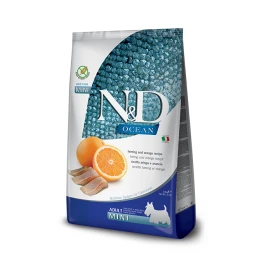 Farmina ND Ocean Adult Mini Arenque y Naranja Perro Pienso Natural para Perros Patitas&co