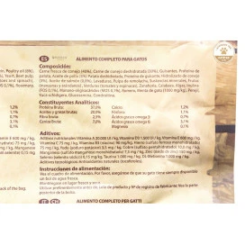 Natural Greatness Top Mountain Conejo Pienso Natural Gatos Pienso para gatos Patitas&co