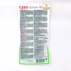 Churu Pollo con vieiras (4x14g) Snack Natural Gatos Snacks para Gatos Patitas&co