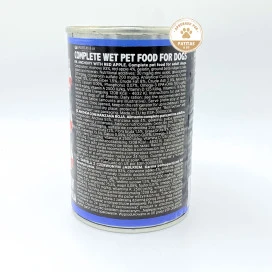 Alpha Spirit Comida Humeda Boqueron con Manzana Roja Perros Comida húmeda para Perros Patitas&co