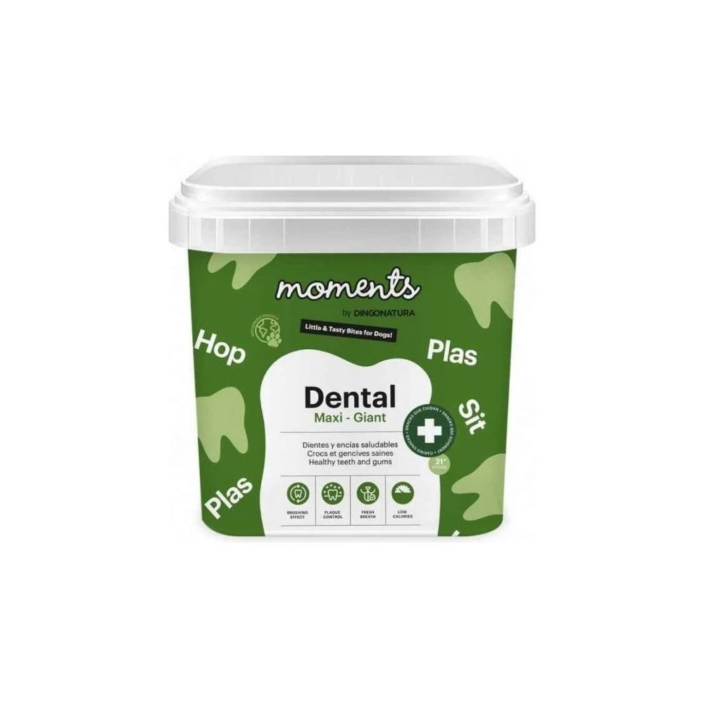 Moments Barritas Dentales Maxi & Giant 500g Higiene dental perros Patitas&co