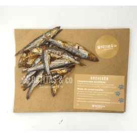 Snack Natural Boqueron Patitas Perros y Gatos Snacks Saludables para Perros Patitas&co