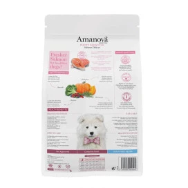 Amanova Pienso Puppy Sensitive Salmon Deluxe Perritos Pienso Natural para Perros Patitas&co