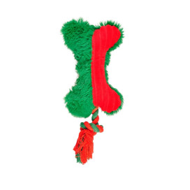 Flamingo Pinguino de Navidad y Hueso con Cuerda para Perro Especial navidad Patitas&co