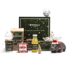 Caja Navidad Perro Especial navidad Patitas&co Caja Navidad Perro Especial navidad Patitas&co