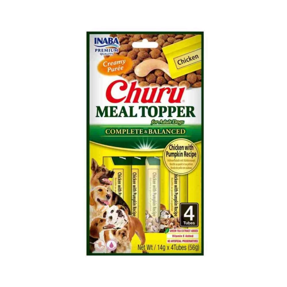 Churu Meal Topper de Pollo con Calabaza para Perro