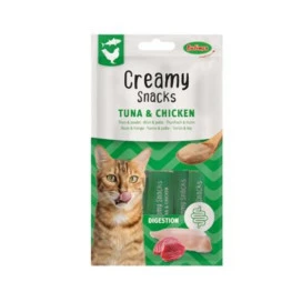 Bubimex Snack Cremoso Atún y Pollo (4 x 15g) para Gato