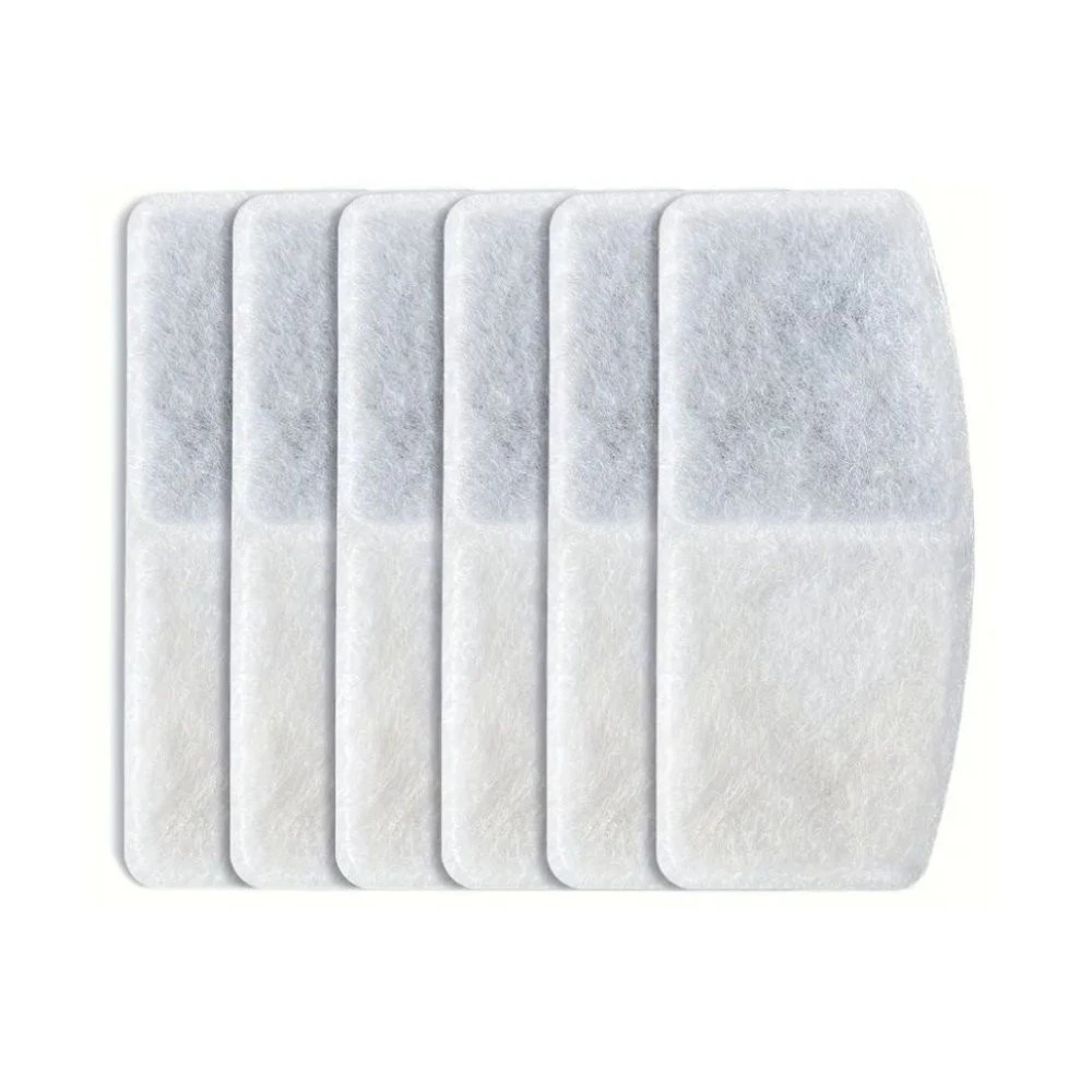 Pack 6 Filtros para fuente de agua para gatos Comederos y Bebederos para Gatos Patitas&co Pack 6 Filtros para fuente de agua para gatos Comederos y Bebederos para Gatos Patitas&co