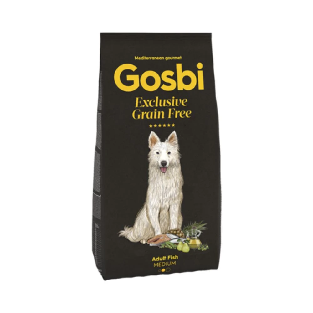 Gosbi Exclusive Grain Free Adult Fish Medium Patitas&co Patitas&co