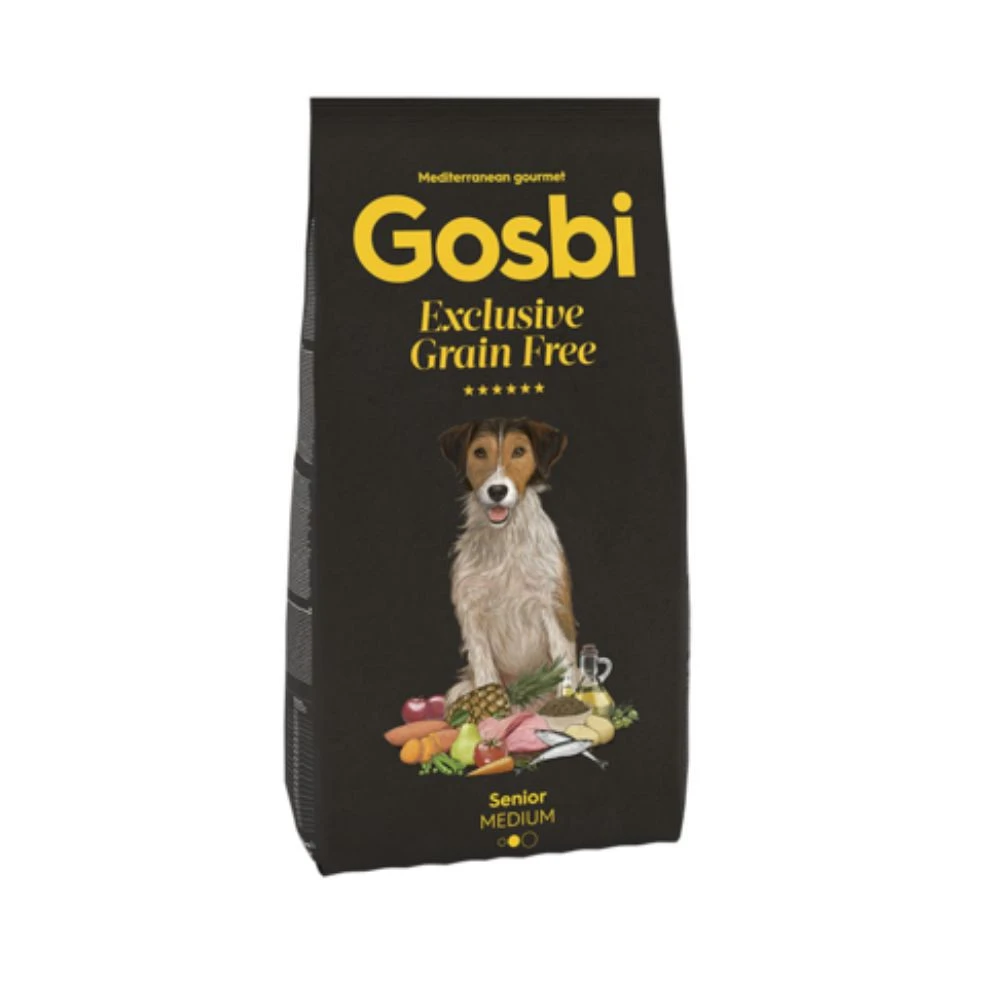 Gosbi Exclusive Grain Free Senior Medium Patitas&co Patitas&co
