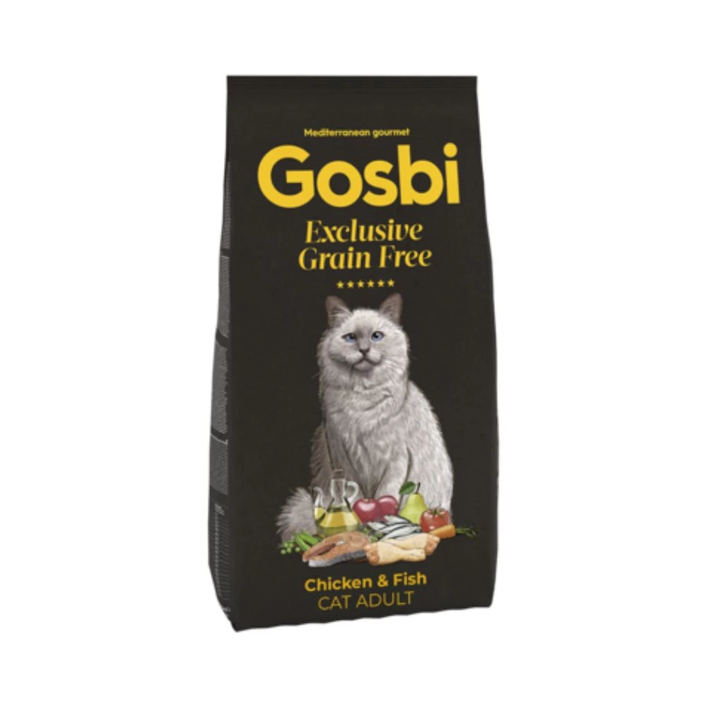 Gosbi Exclusive Grain Free Chicken & Fish Cat Adult Patitas&co Patitas&co Gosbi Exclusive Grain Free Chicken & Fish Cat Adult Patitas&co Patitas&co