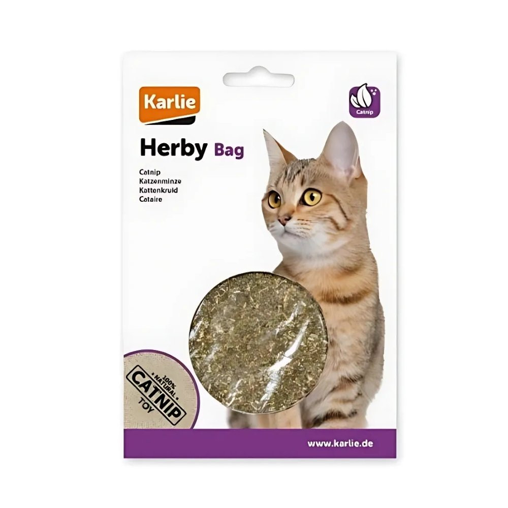 Karlie Bolsa de Hierba Gatera Catnip Juguetes para gatos Patitas&co Karlie Bolsa de Hierba Gatera Catnip Juguetes para gatos Patitas&co