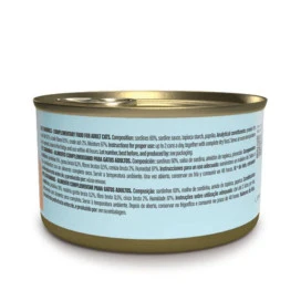 Schesir Filetes de Sardina en Salsa para Gatos 70g Comida húmeda para gatos Patitas&co