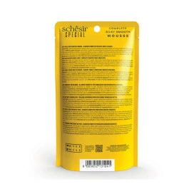 Schesir Mousse Exigent Pollo y Pato para Gatos 70g Comida húmeda para gatos Patitas&co