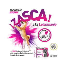 Frontline TriAct 3 pipetas para Perros Higiene y salud Perros Patitas&co