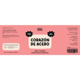 Milo & Lola Suplemento Taurina Corazon de Acero Suplementos Naturales para Perros Patitas&co