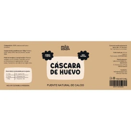 Milo y Lola Suplemento Cáscara de Huevo Suplementos Naturales para Perros Patitas&co Milo y Lola Suplemento Cáscara de Huevo Suplementos Naturales para Perros Patitas&co