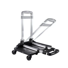 Freedog Trolley de Aluminio con 5 Ruedas Plegable 36x30x84cm Transportines, Bolsos para Perros y Viaje Patitas&co