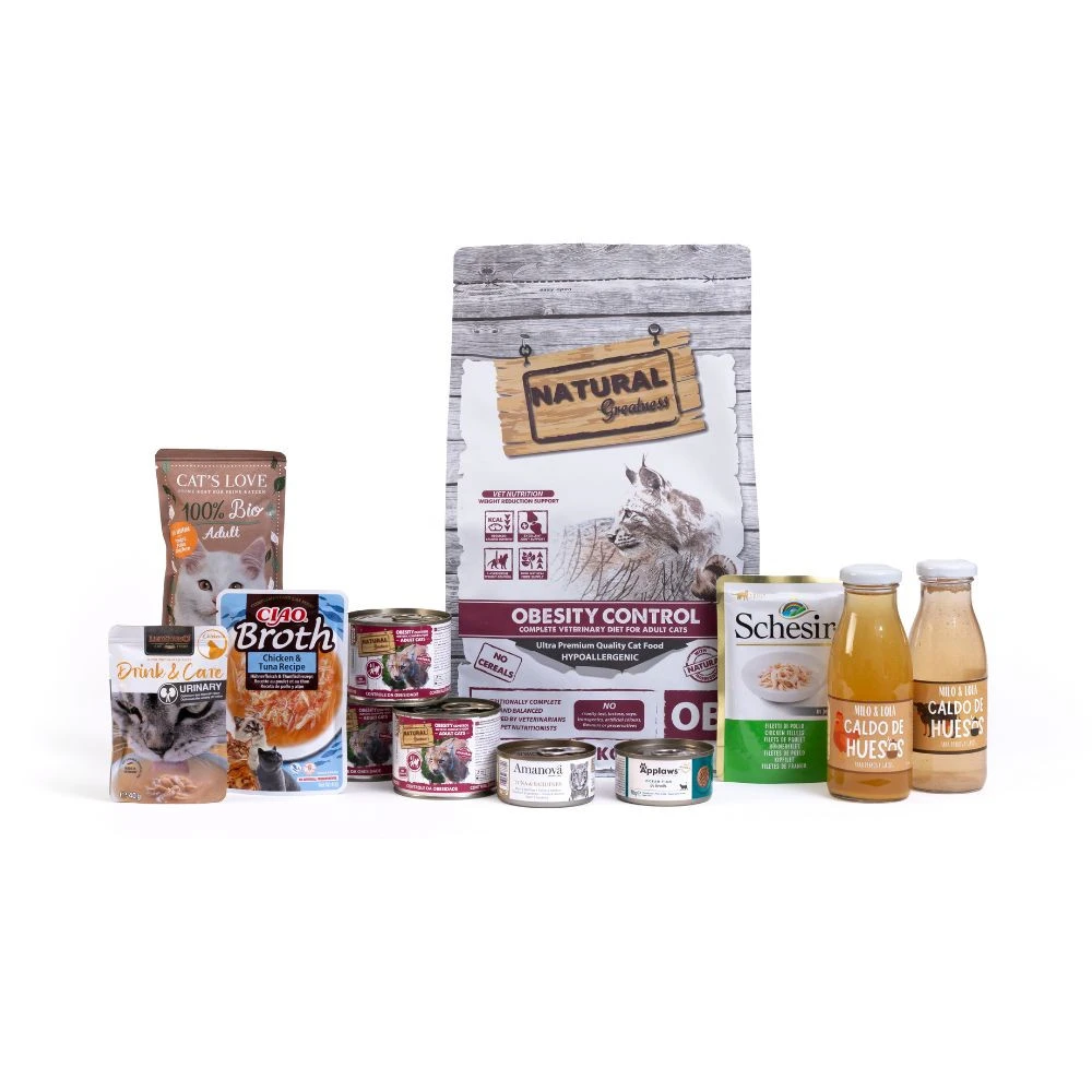 Pack Pérdida de Peso Gato Comida húmeda para gatos Patitas&co