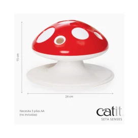 Catit Juguete Interactivo Seta para Gatos Juguetes para gatos Patitas&co
