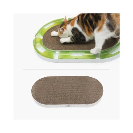 Catit Senses Rascador de Cartón Ovalado para Gatos Rascadores para Gatos Patitas&co