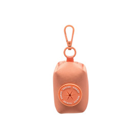 Dukier Porta Bolsas Coral para Perros Collar, Correa y Arnes Perro Patitas&co