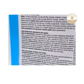 Inaba Juicy Bites Snacks Húmedos Cangrejo y Vieiras Snacks para Gatos Patitas&co