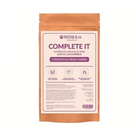 Patitas Complete It Nutrientes Esenciales para Gatitos Suplementación Natural para Gatos Patitas&co