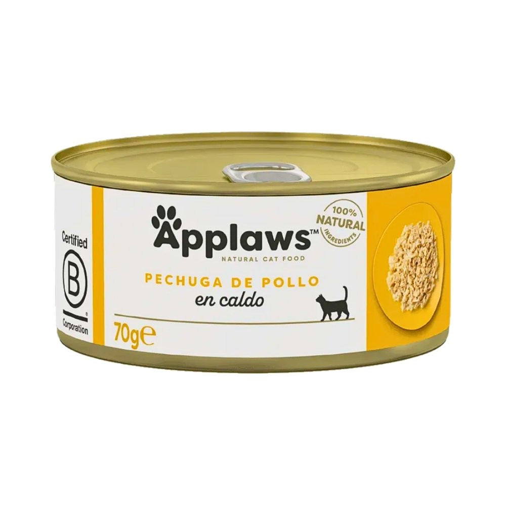 Applaws Lata Pechuga de Pollo 70g Gato Comida húmeda para gatos Patitas&co Applaws Lata Pechuga de Pollo 70g Gato Comida húmeda para gatos Patitas&co