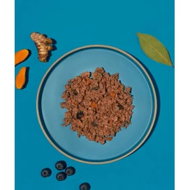 Amanova Alimento Húmedo Adult Cerdo Ibérico para Perro Comida húmeda para Perros Patitas&co