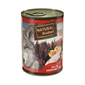 Natural Woodland Lata Pato con Albaricoque y Trufa para Perro 400g Patitas&co Patitas&co