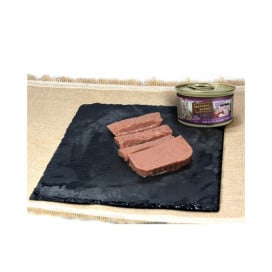 Natural Woodland Lata Conejo con Manzana y Mora para Gato 85g Comida húmeda para gatos Patitas&co