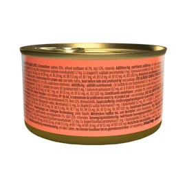 Schesir Lata Salmón al Natural en Caldo para Gato Comida húmeda para gatos Patitas&co