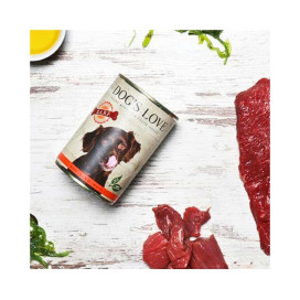 Dogs Love Lata Cocinada Filosofia BARF Puro Ternera 400g Perro Comida Cocinada para Perro Producto Patitas&co Dogs Love Lata Cocinada Filosofia BARF Puro Ternera 400g Perro Comida Cocinada para Perro Producto Patitas&co