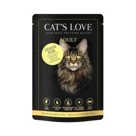 Cats Love Sobre Puro Pollo para Gato Comida húmeda para gatos Patitas&co
